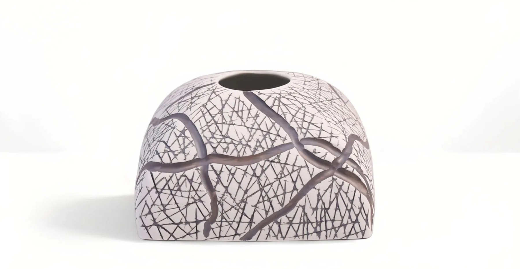 Woven - pattern Ceramic Vases