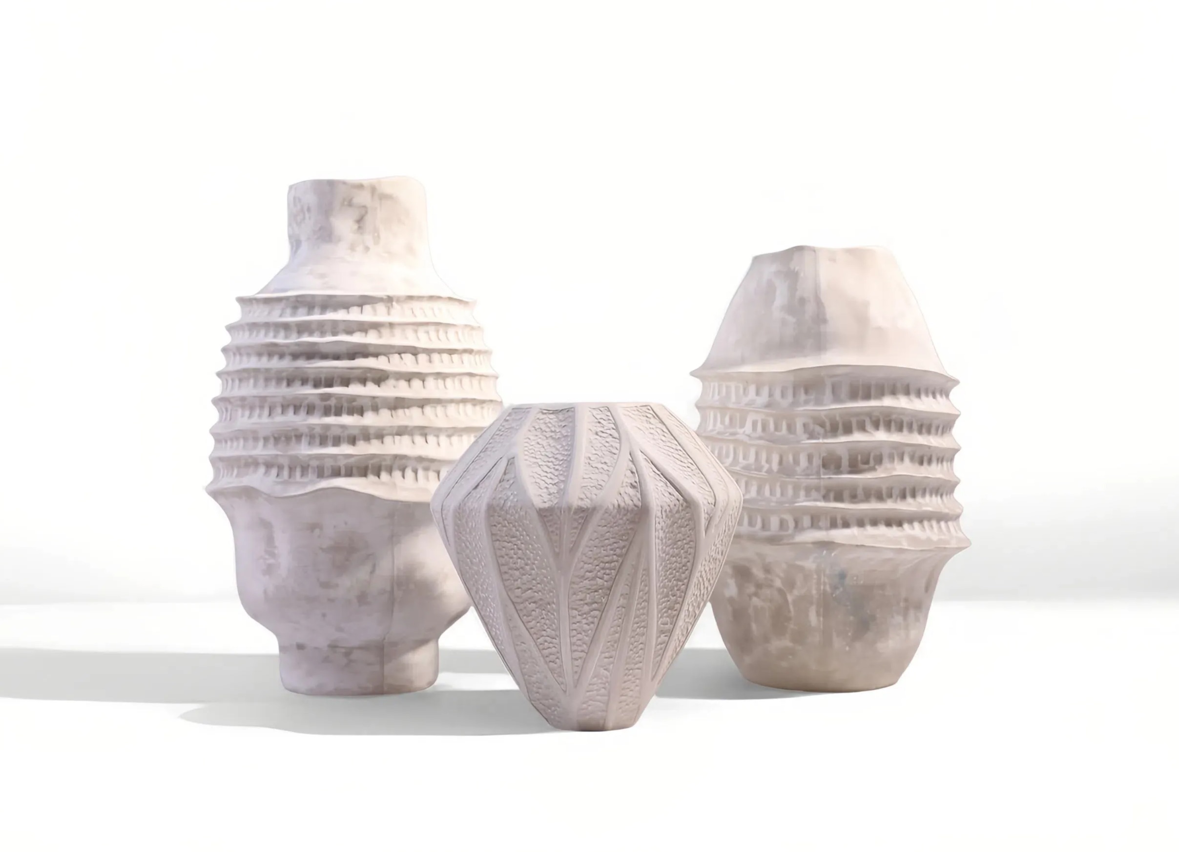 Angular Shadows Pottery Gesture