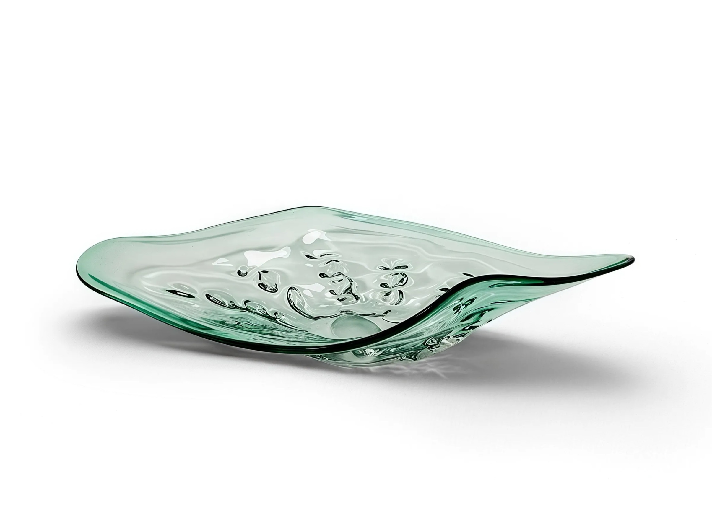 Green Wave Silhouette