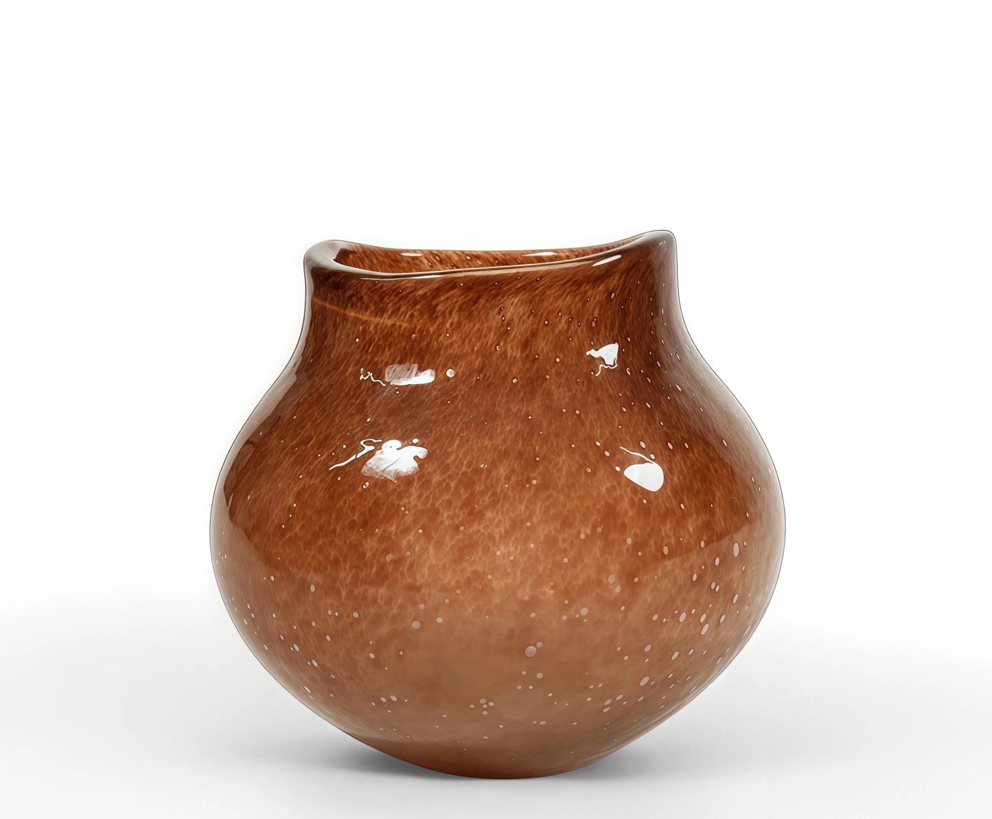Chestnut- Shadow Pottery Vase