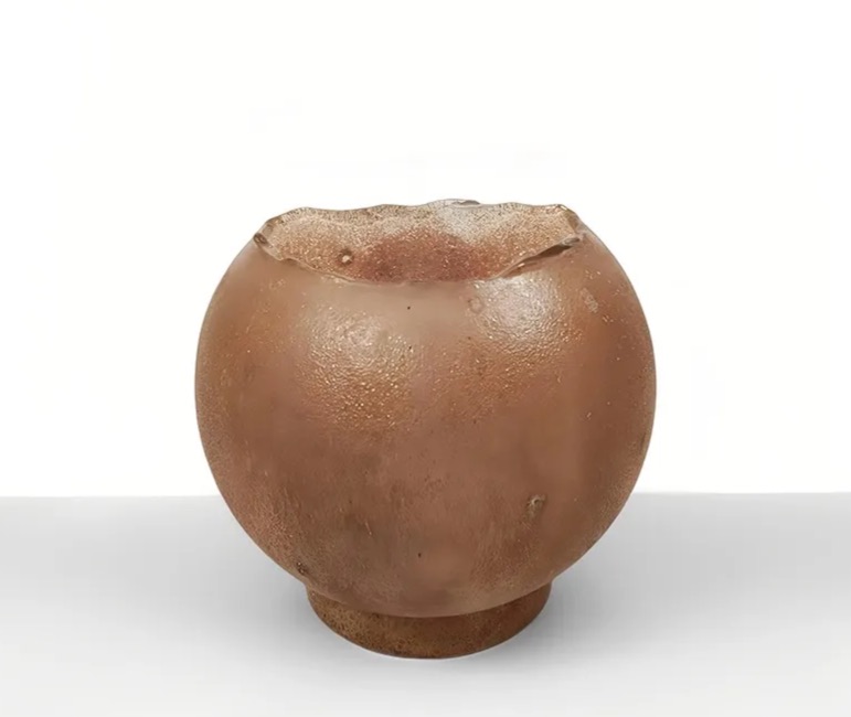 Chestnut- Shadow Pottery Vase
