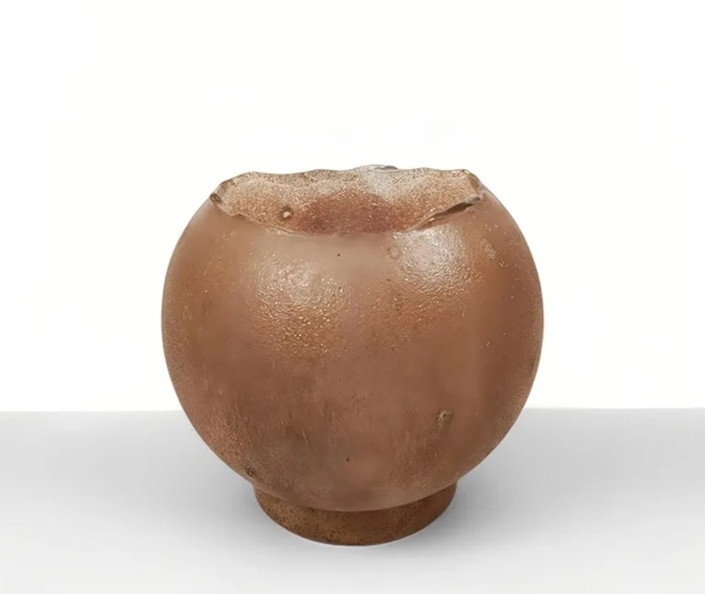 Chestnut- Shadow Pottery Vase