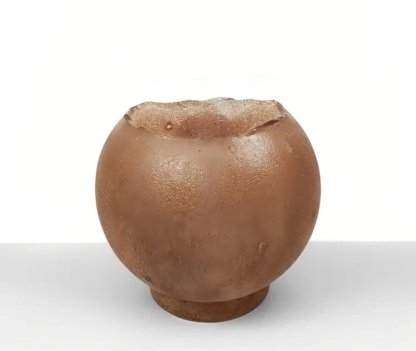 Chestnut- Shadow Pottery Vase