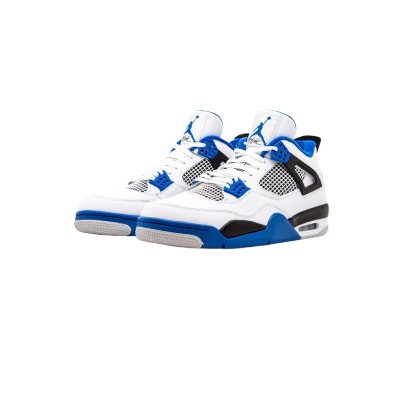 NIKE Jordan Air Jordan 4 retro motorsports レーシングブルー ロートップ レトロバスケットボールシューズ