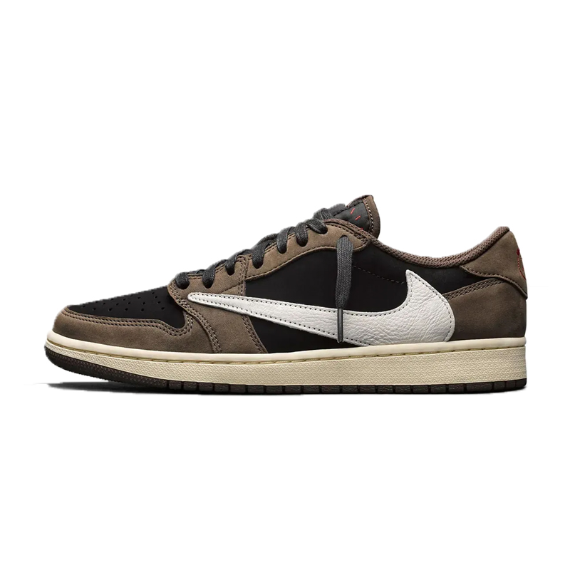 ナイキ NIKE × トラヴィス スコット Men Brown Travis Scott x Air Jordan 1 Low Reverse