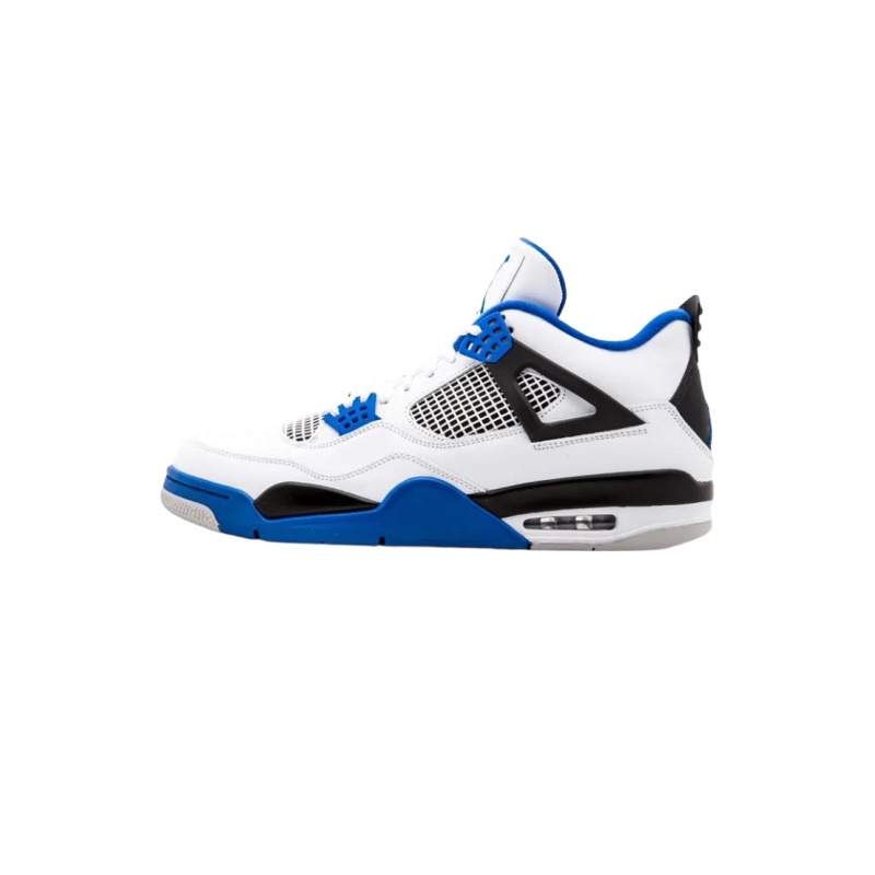NIKE Jordan Air Jordan 4 retro motorsports レーシングブルー ロートップ レトロバスケットボールシューズ
