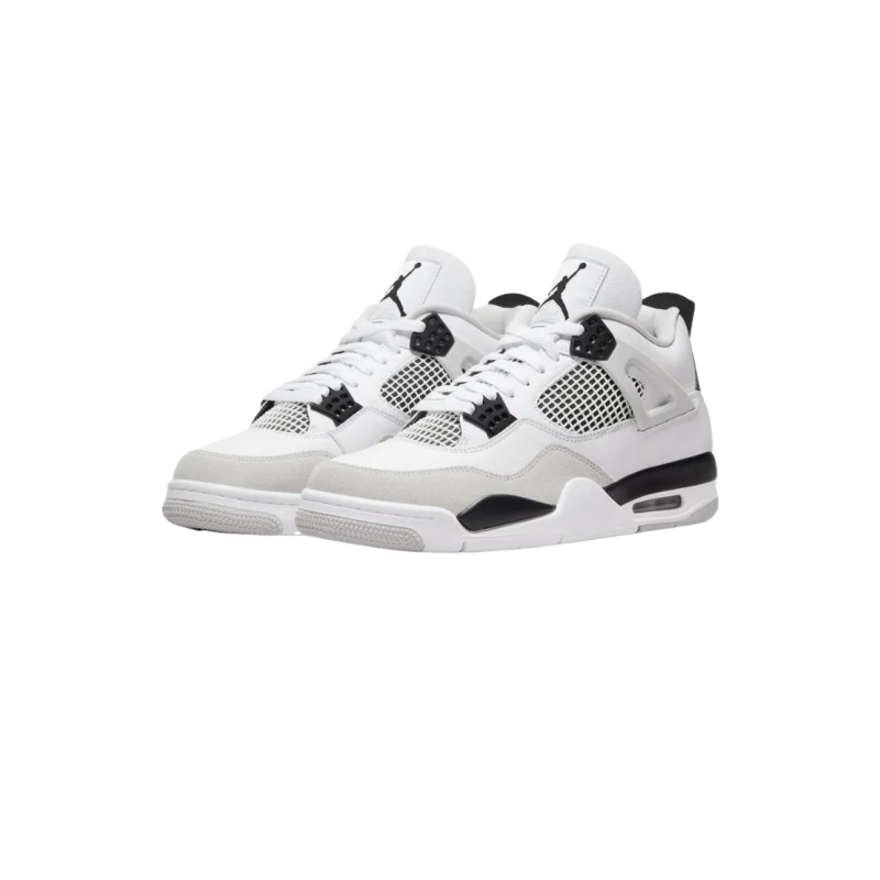 NIKE Jordan Air Jordan 4 retro “MILITARY BLACK” ホワイトセメント レトロバスケットボールシューズ