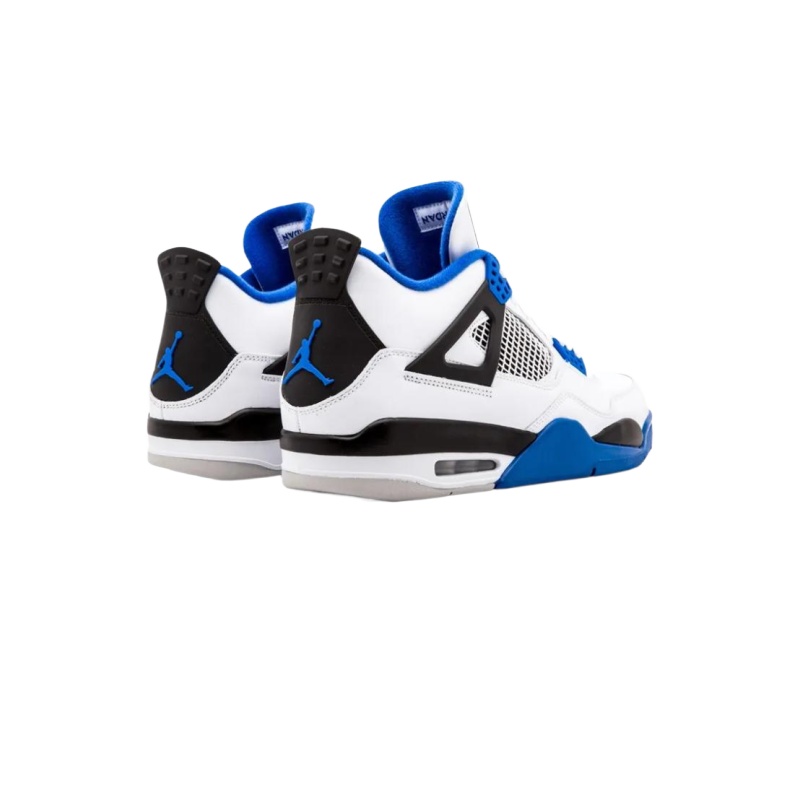 NIKE Jordan Air Jordan 4 retro motorsports レーシングブルー ロートップ レトロバスケットボールシューズ