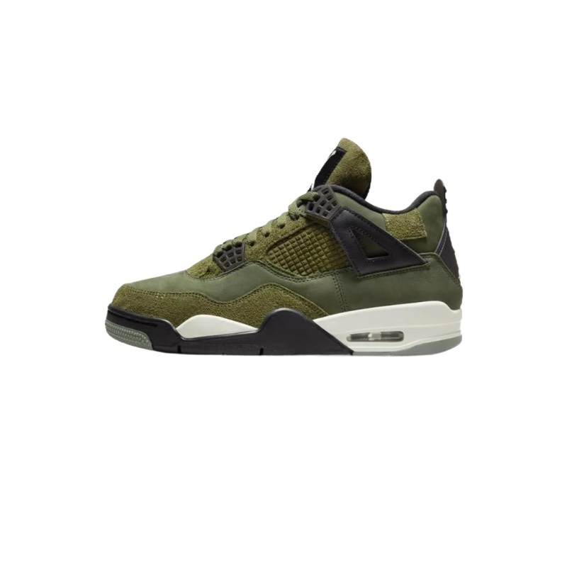 NIKE Air Jordan 4"Olive"アーミーグリーン ハイトップ バスケットボールシューズ