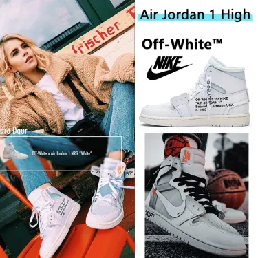 エアジョーダン AIR JORDAN エア オフホワイト ハイ ホワイト エアジョーダン 'WHITE' スニーカー メンズ 【 AIR OFFWHITE X 1 RETRO HIGH OG 2018 WHITE 】