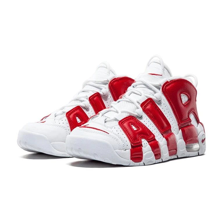 NIKE ナイキ AIR MORE UPTEMPO GS 'GYM RED' キッズサイズモデル エア モア アップテンポ "ジム レッド" キッズ レディース スニーカー WHITE/VARSITY RED【海外展開 日本未入荷】