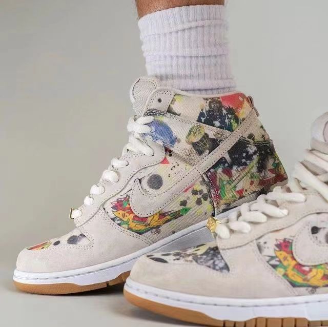 [Copy]【本物保証 /関税・送料無料】Supreme x Nike SB Dunk Low "Rammellzee"