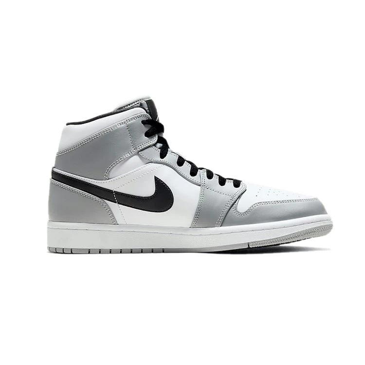 NIKE ナイキ AIR JORDAN 1 MID 'SMOKE GREY' エア ジョーダン ワン ミッド "スモーク グレー" メンズ レディース スニーカー LIGHT SMOKE GREY/BLACK-WHITE ライトスモークグレー/ブラック ホワイト【限定完売モデル】