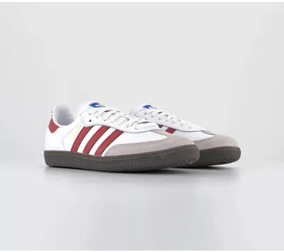 💓日本7月15日発売！ADIDAS SAMBA OG 🔥ADIDAS SAMBA OG TRAINERS WHITE/RED