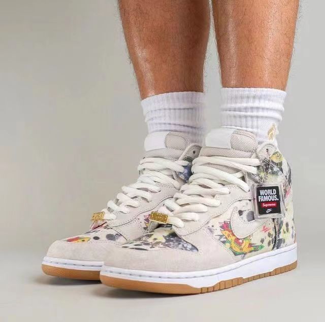 [Copy]【本物保証 /関税・送料無料】Supreme x Nike SB Dunk Low "Rammellzee"