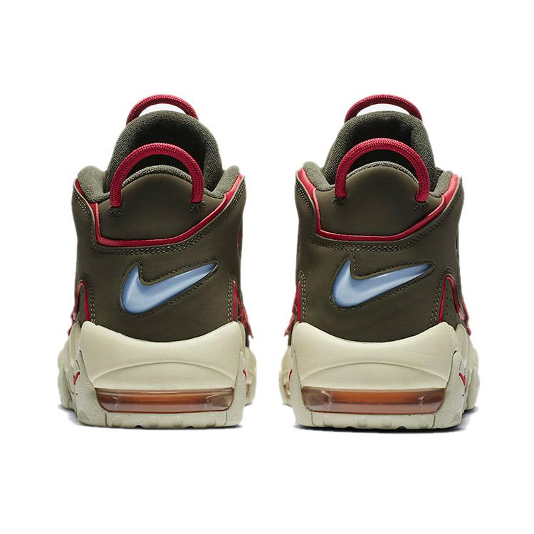 NIKE ナイキ AIR MORE UPTEMPO 'CARGO KHAKI' エア モア アップテンポ "カーゴ カーキ" メンズ スニーカー CARGO KHALI/LIGHT MARINE【海外展開 日本未入荷】