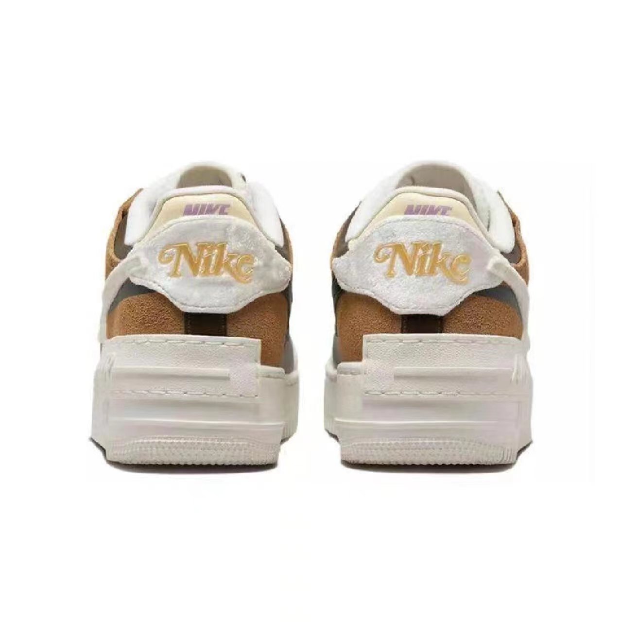 ★ナイキ★NIKE WMNS Air Force 1 Shadow ベージュ 大人気   日本未入荷・海外限定アイテム