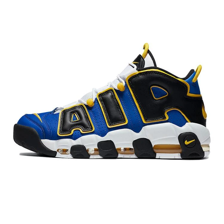 NIKE ナイキ AIR MORE UPTEMPO 'PEACE, LOVE, AND BASKETBALL' エア モア アップテンポ "ピース,ラブ,アンド バスケットボール" メンズ レディース スニーカー GAME ROYAL/BLACK-WHITE-SPEED YELLOW DC【海外展開 日本未入荷】
