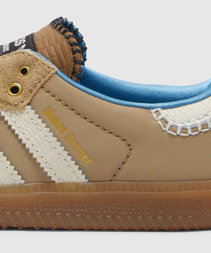 Adidas x Wales Bonner Samba "Desert White"(wonder white/ash blue)