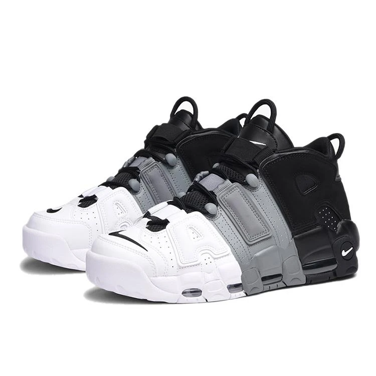 NIKE ナイキ AIR MORE UPTEMPO '96 エアモアアップテンポ メンズ レディース スニーカー Black Cool Grey White ブラック/クールグレー/ホワイト【限定モデル】