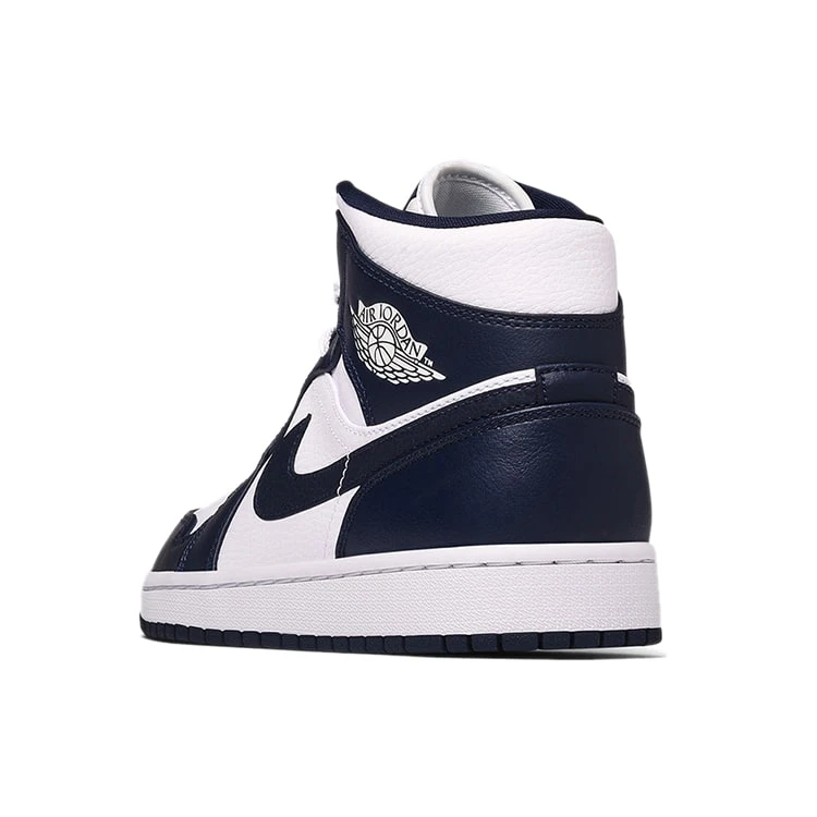NIKE ナイキ AIR JORDAN 1 MID 'OBSIDIAN' エア ジョーダン ワン ミッド "オブシディアン" メンズ スニーカー WHITE/OBSIDIAN-METALLIC GOLD ホワイト/オブシディアン-メタリックゴールド【海外展開 日本未入荷】
