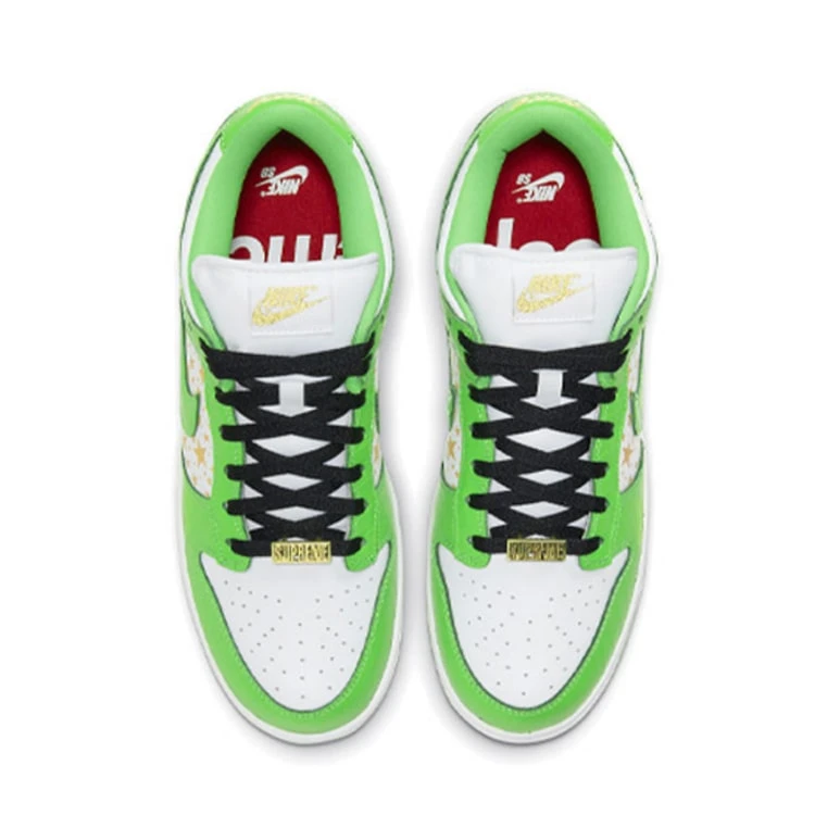 Supreme Nike Skateboarding Sb Dunk Low“Mean Green”