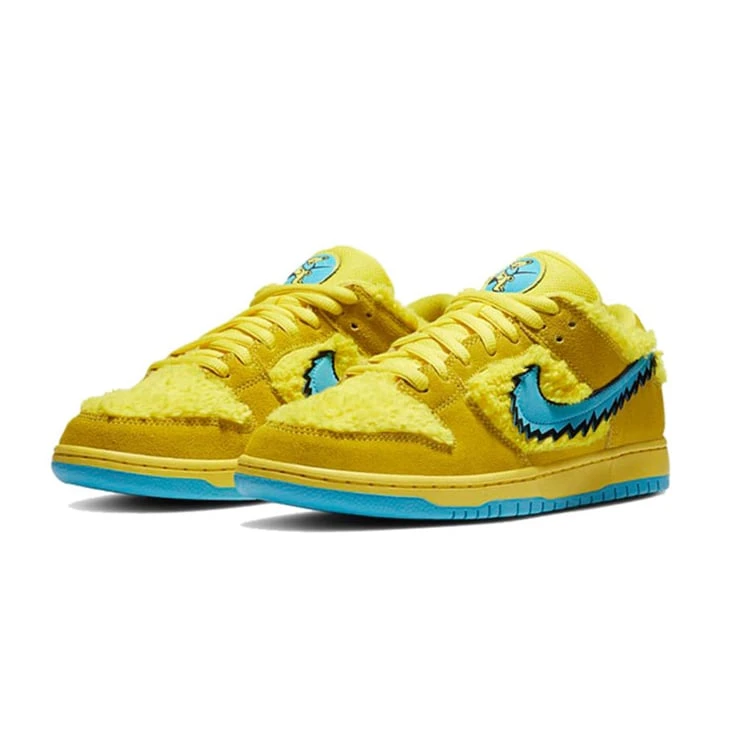 ナイキ スケートボーディング エスビー ダンク ロー プロ "イエローベアー" オプティイエロー/ブルーフューリー "YELLOW BEAR"