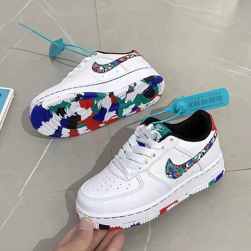 ナイキ エア フォース ワン ロー PS 'Melted Crayon'