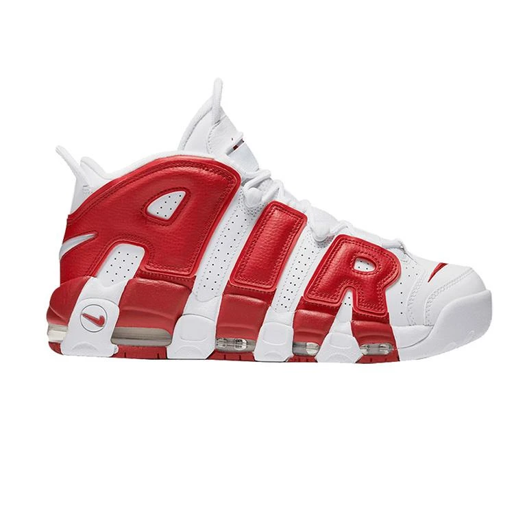 NIKE ナイキ AIR MORE UPTEMPO GS 'GYM RED' キッズサイズモデル エア モア アップテンポ "ジム レッド" キッズ レディース スニーカー WHITE/VARSITY RED【海外展開 日本未入荷】