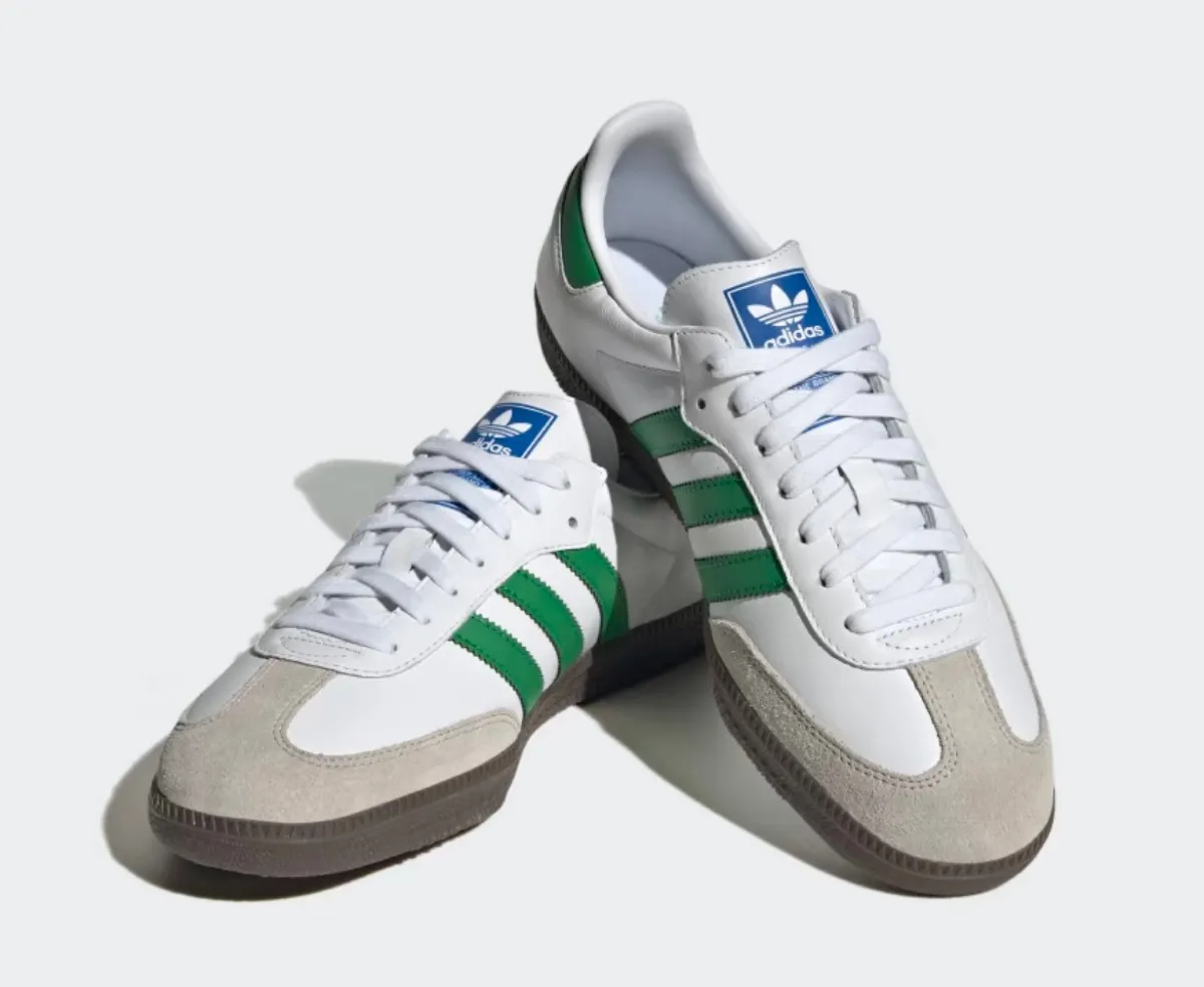 adidas Samba OG “Footwear White/Green”アディダス オリジナルス『サンバ オージー』の新色“フットウェアホワイト／グリーン”が登場。［IG1024］