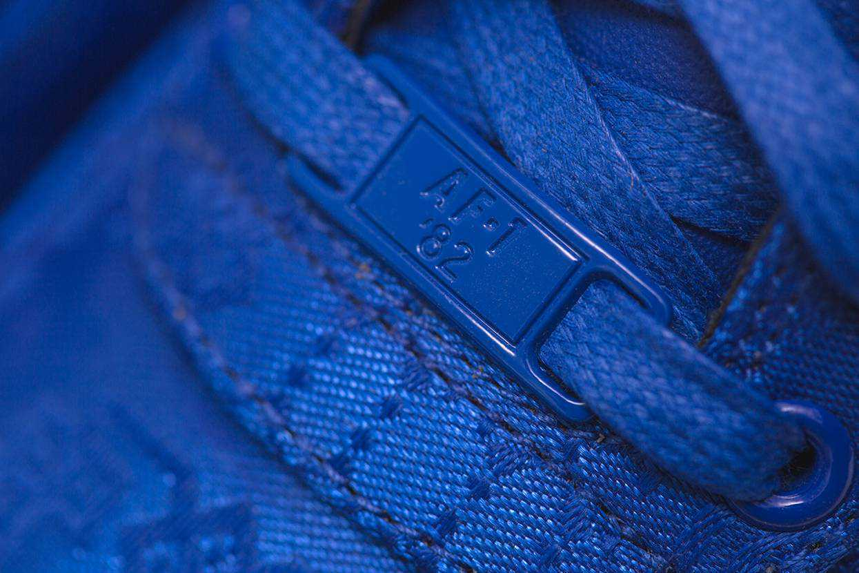 CLOT × NIKE AIR FORCE 1 ROYALE BLUE SILK - エアフォースワン