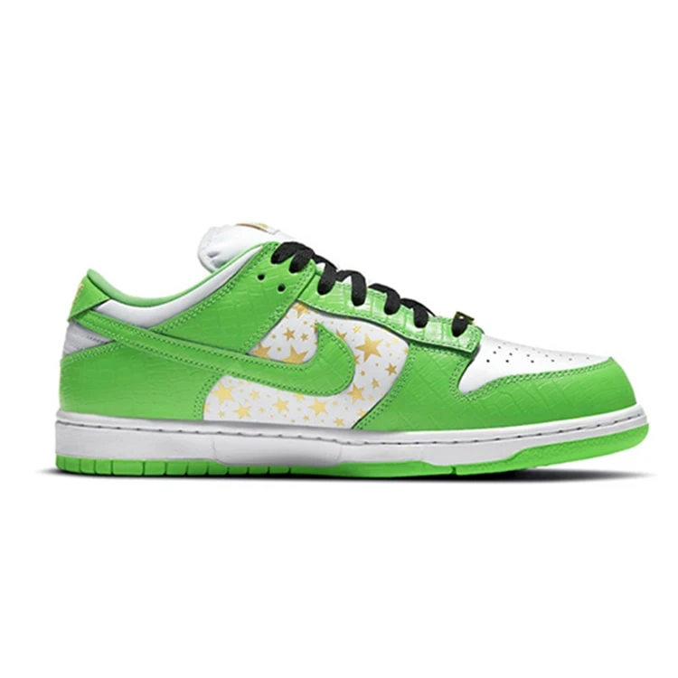 Supreme Nike Skateboarding Sb Dunk Low“Mean Green”