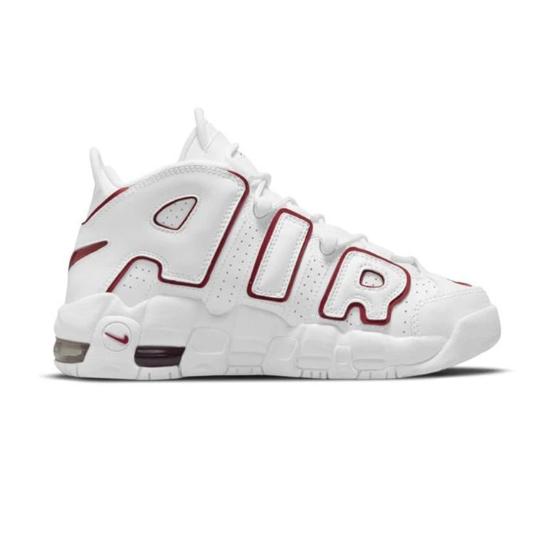 NIKE ナイキ AIR MORE UPTEMPO GS 'WHITE VARSITY RED' 2021 エアモアアップテンポ キッズサイズモデル 'ホワイト バーシティ レッド' 2021 キッズ レディース スニーカー WHITE/VARCITY RED WHITE【限定完売モデル】