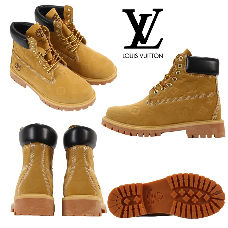 ルイヴィトン × ティンバーランド モノグラム 6インチ アンクル ブーツ -