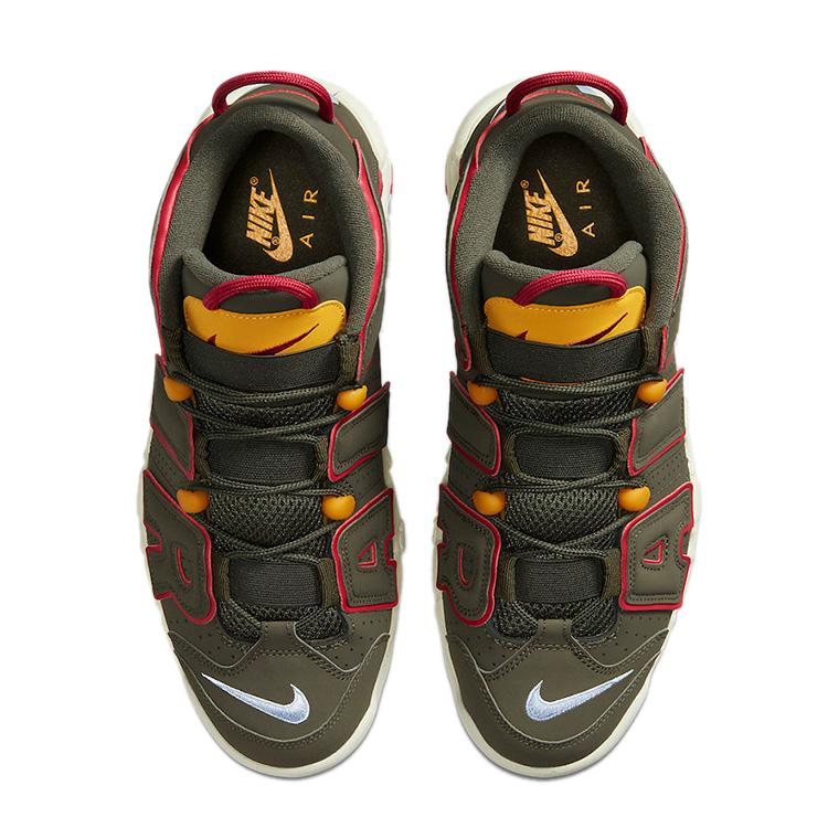 NIKE ナイキ AIR MORE UPTEMPO 'CARGO KHAKI' エア モア アップテンポ "カーゴ カーキ" メンズ スニーカー CARGO KHALI/LIGHT MARINE【海外展開 日本未入荷】