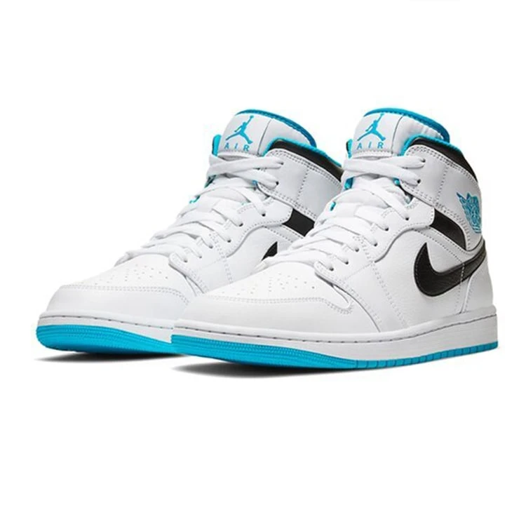 NIKE AIR JORDAN 1 MID LASER BLUE エア ジョーダン 1 ミッド レーサーブルー 554724-141