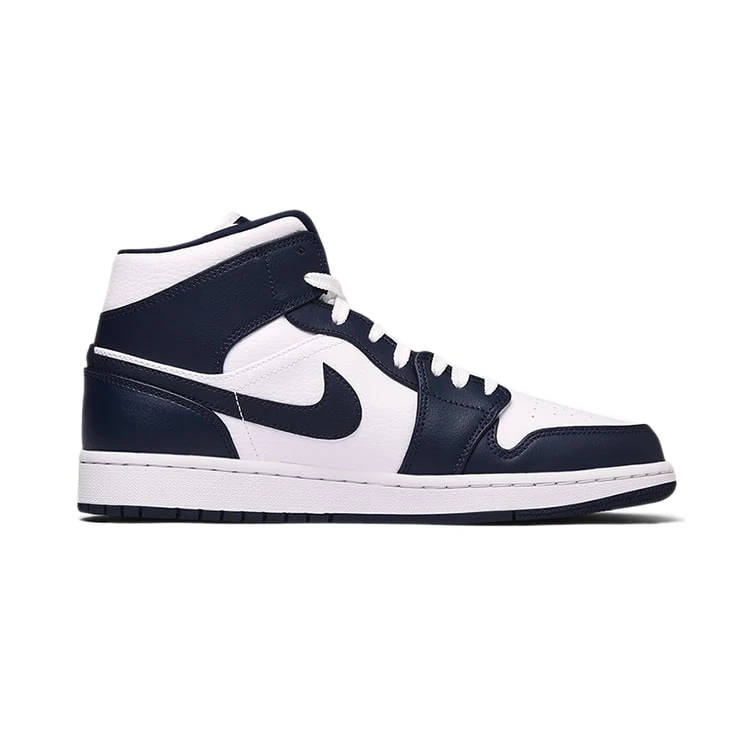 NIKE ナイキ AIR JORDAN 1 MID 'OBSIDIAN' エア ジョーダン ワン ミッド "オブシディアン" メンズ スニーカー WHITE/OBSIDIAN-METALLIC GOLD ホワイト/オブシディアン-メタリックゴールド【海外展開 日本未入荷】