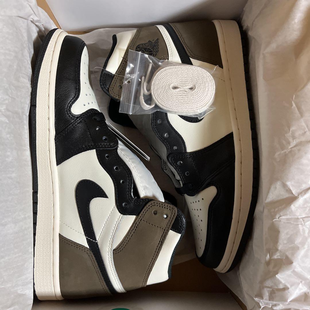 NIKE ナイキ AIR JORDAN 1 RETRO HIGH OG 'DARK MOCHA' エア ジョーダン ワン レトロ ハイ オージー "ダークモカ" メンズ レディース スニーカー SAIL/DARK MOCHA-BLACK-BLACK 【限定モデル】