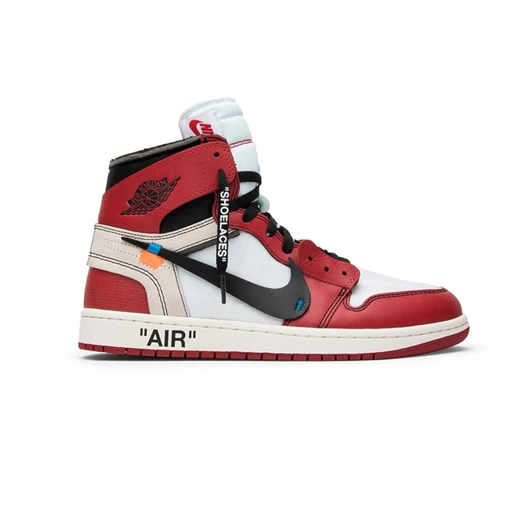 エアジョーダン AIR JORDAN エア オフホワイト ハイ ホワイト エアジョーダン 'CHICAGO' スニーカー メンズ 【 AIR OFFWHITE X 1 RETRO HIGH OG WHITE BLACKVARSITY REDBLACK 】