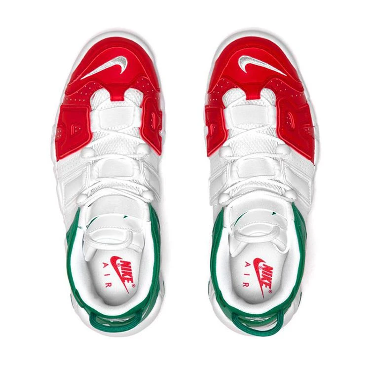 NIKE ナイキ AIR MORE UPTEMPO 96 'INTERNATIONAL' FRANCE QS エアモアアップテンポ96 "インターナショナル" フランス メンズ スニーカー UNIVERSITY RED/WHITE/LUCID GREEN ユニバーシティレッド/ホワイト/ルシードグリーン【海外限定 日本未入荷】