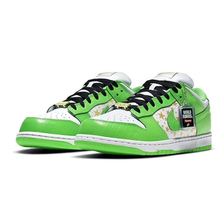 Supreme Nike Skateboarding Sb Dunk Low“Mean Green”