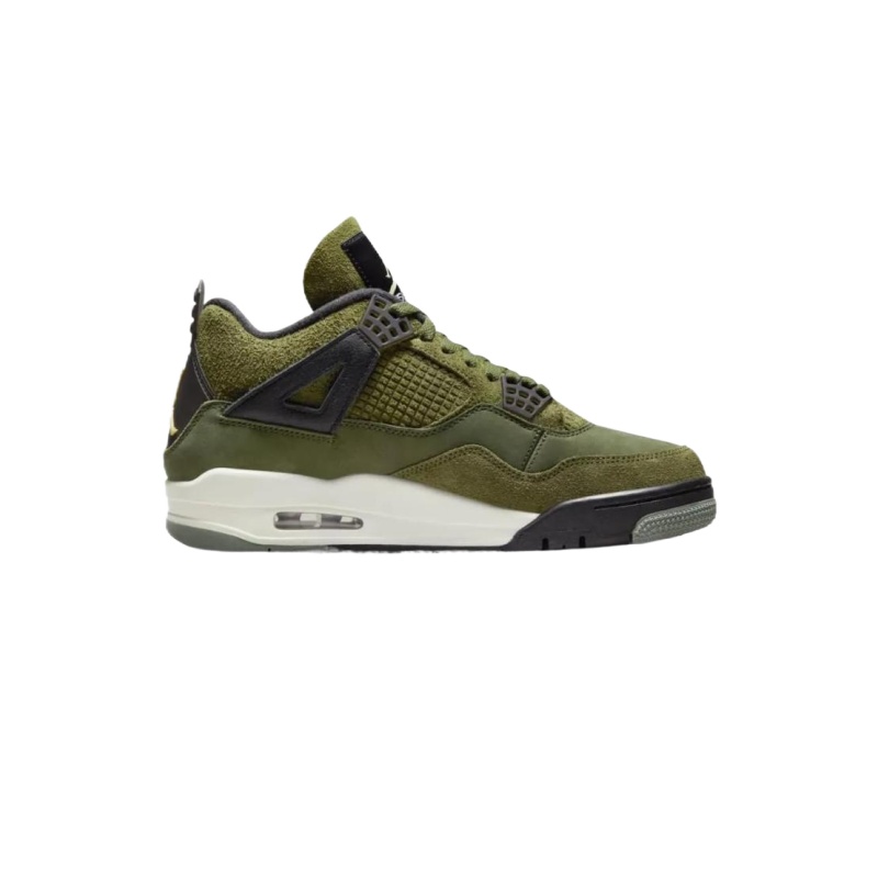 NIKE Air Jordan 4"Olive"アーミーグリーン ハイトップ バスケットボールシューズ