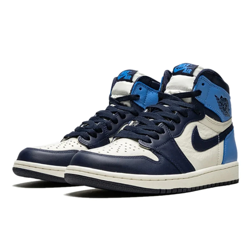 NIKE ナイキ AIR JORDAN 1 RETRO HIGH OG 'OBSIDIAN' エア ジョーダン ワン レトロ ハイ オージー "オブシディアン" メンズ スニーカー SAIL/OBSIDIAN-UNIVERSITY BLUE セイル/オブシディアン-ユニバーシティブルー【限定完売モデル】