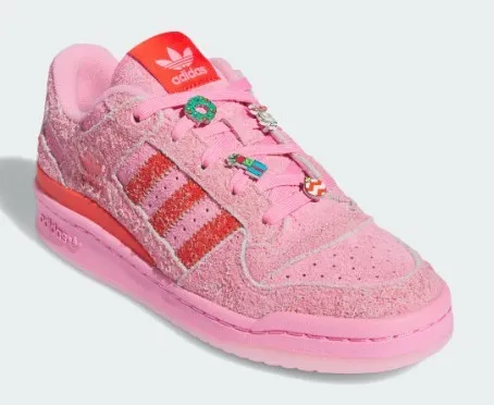 最新☆アディダス☆オリジナル☆FORUM LOW CL THE GRINCH SHOES