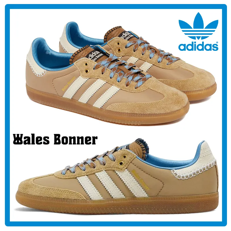 Adidas x Wales Bonner Samba "Desert White"(wonder white/ash blue)