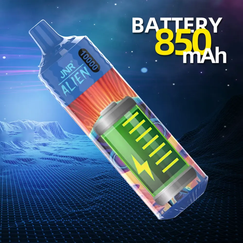 JNR（ジェイエヌアール） Alien 使い捨て電子タバコ 10000口（ウォーターメロンアイス） 2% ニコチン  