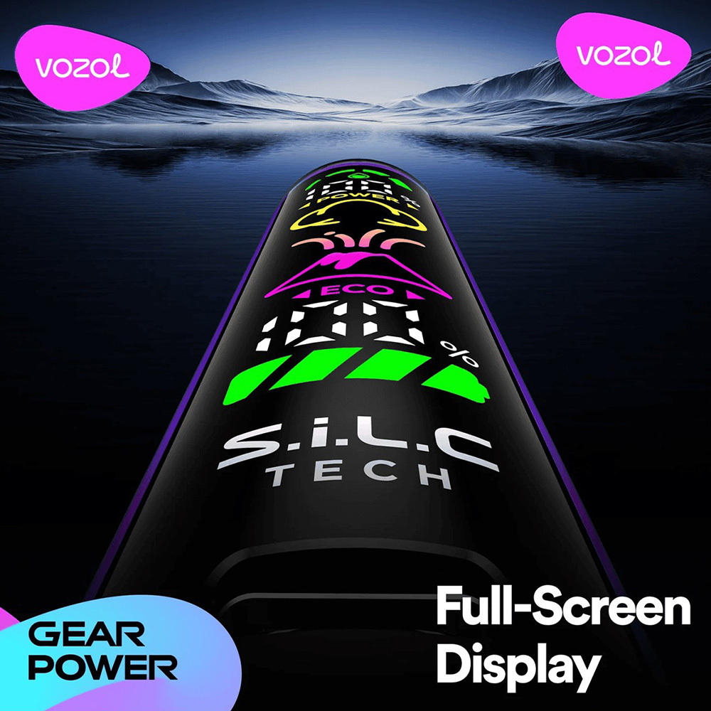 VOZOL（ヴォゾル） Gear Power 使い捨て電子タバコ 20000口（ストロベリーマンゴー） 5% ニコチン