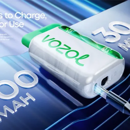 VOZOL（ヴォゾル） Star 使い捨て電子タバコ 40000口（ブルーラズアイス） 5% ニコチン