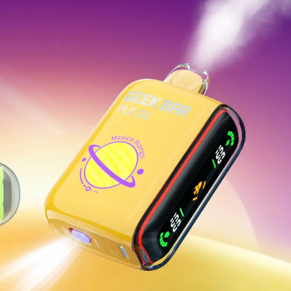 GEEK BAR（ギークバー） Pulse 使い捨て電子タバコ 15000口（全14種類の味）5% ニコチン  