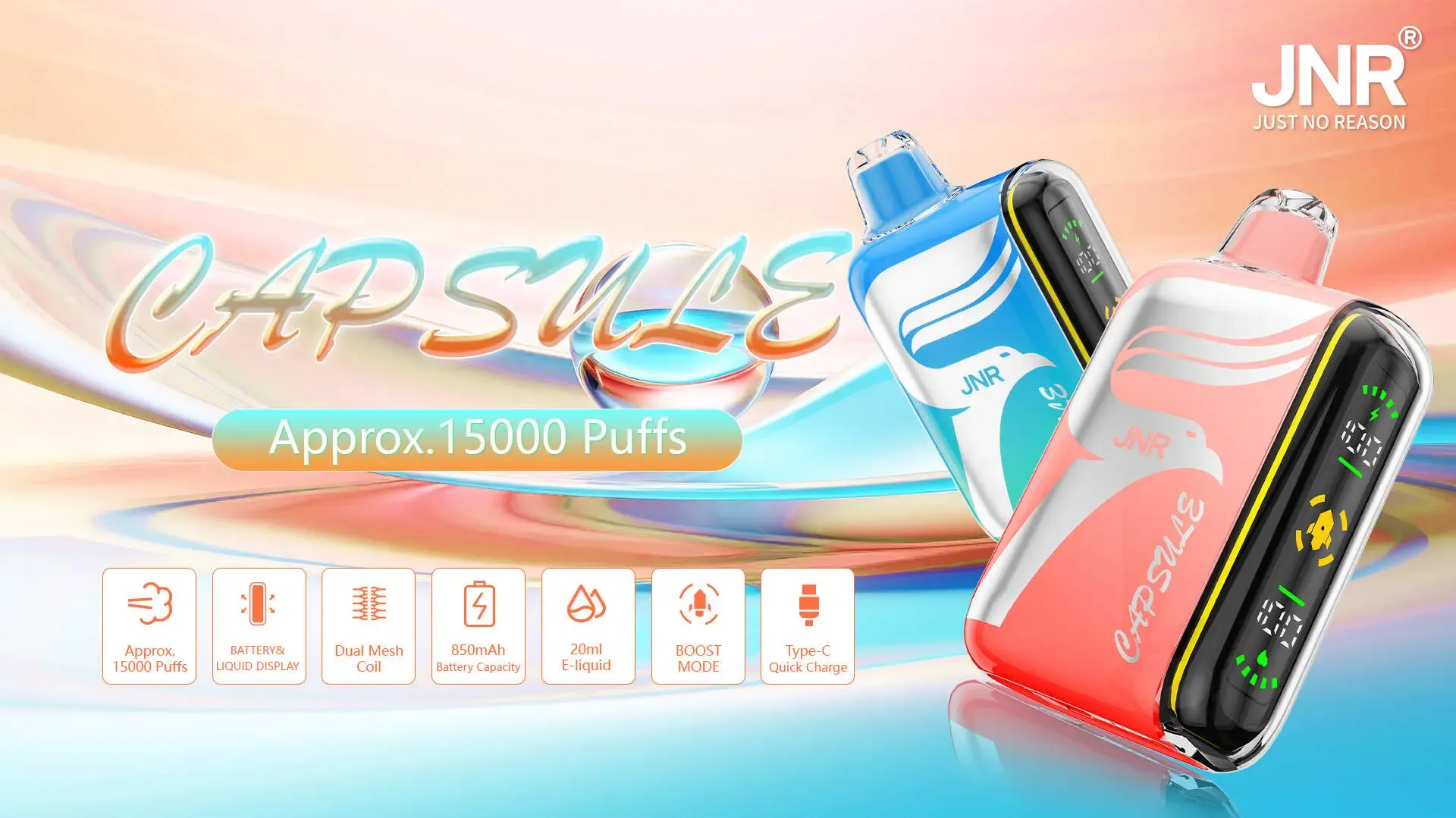 JNR Capsule 15000 Puffs